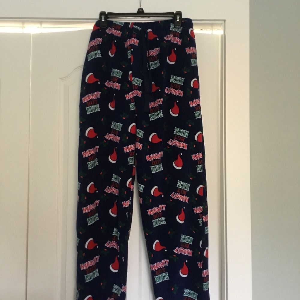 Christmas Pajama Pants- Naughty but Nice